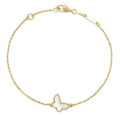 [Olivia JW]BUTTERFLY MOTHER OF PEARL BUTTERFLY BRACELET