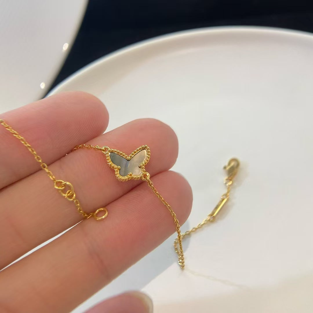 [Olivia JW]BUTTERFLY GREY FRITILLARY BUTTERFLY BRACELET