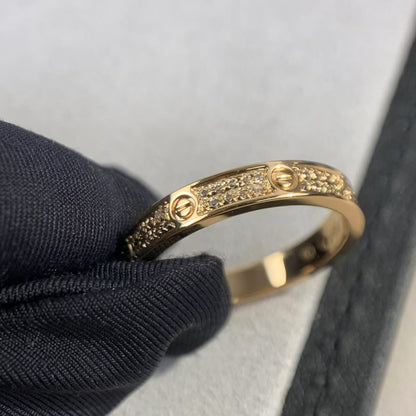 [Olivia JW]LOVE RING 2.65MM DIAMOND