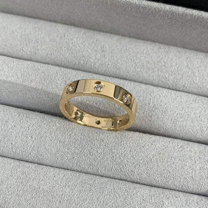 [Olivia JW]LOVE RING 3.6MM 8 DIAMONDS