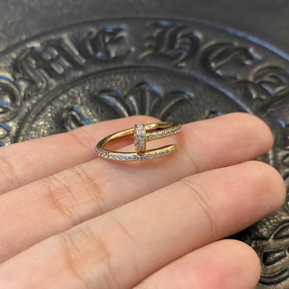 [Olivia JW]JUSTE RING 1.8MM GOLD DIAMONDS