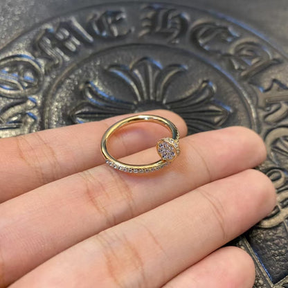 [Olivia JW]JUSTE RING 1.8MM GOLD DIAMONDS