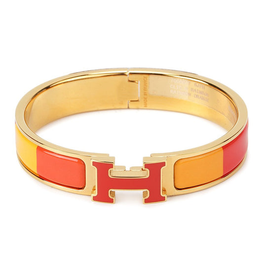 [Olivia JW]H BRACELET ORANGE RAINBOW CERAMIC