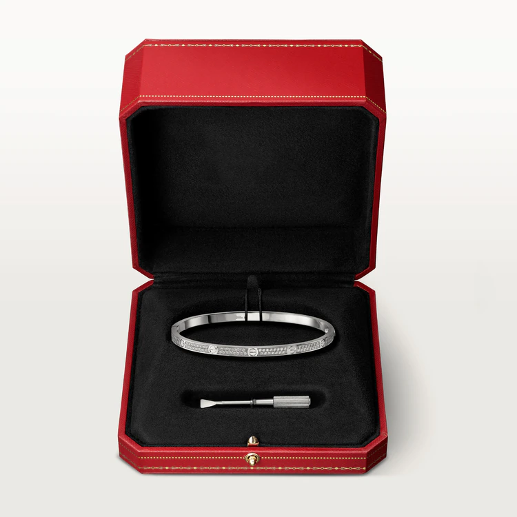 [Olivia JW]LOVE BRACELET 3.65MM DIAMOND-PAVED