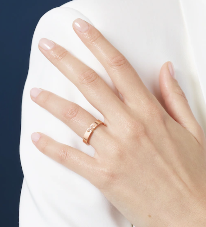 [Olivia JW]ALLIANCE LIENS VIDENCE DIAMOND 4MM RING