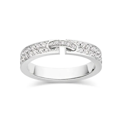 [Olivia JW]ALLIANCE LIENS VIDENCE PAVED DIAMOND 4MM RING