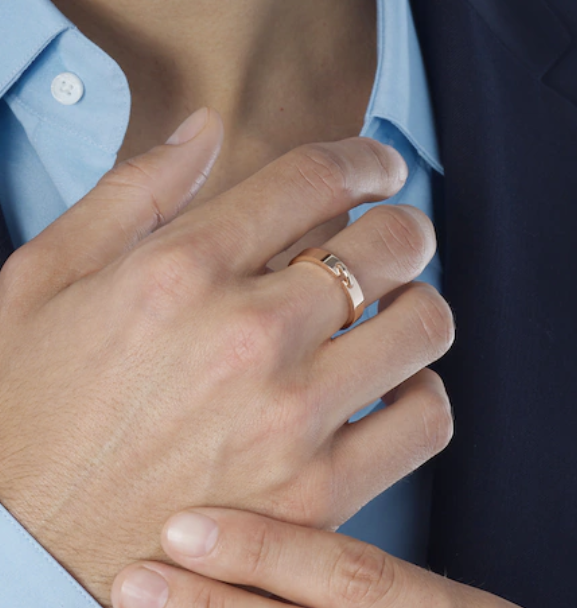 [Olivia JW]ALLIANCE LIENS VIDENCE 4MM RING