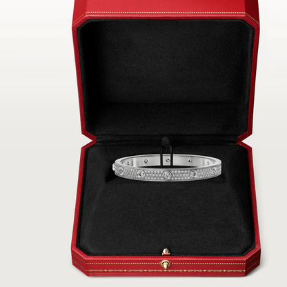 [Olivia JW]LOVE BRACELET 6.1MM DIAMOND-PAVED 10 BIG DIAMONDS