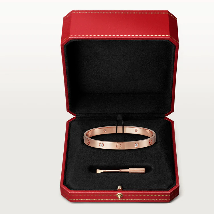 [Olivia JW]LOVE BRACELET 6.1MM 4 DIAMONDS