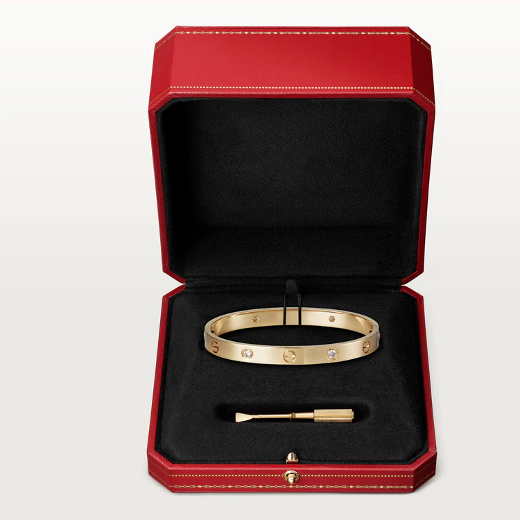 [Olivia JW]LOVE BRACELET 6.1MM 4 DIAMONDS