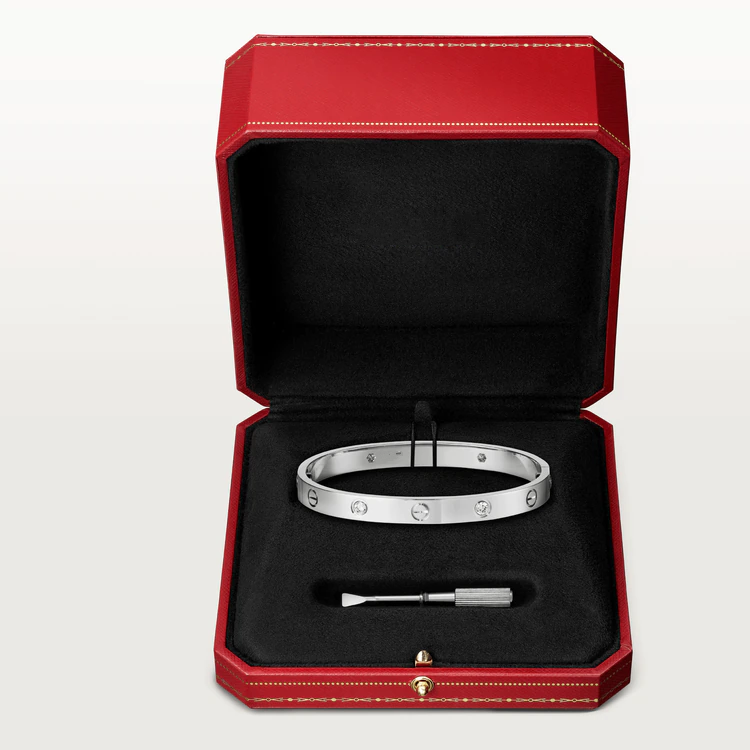 [Olivia JW]LOVE BRACELET 6.1MM 4 DIAMONDS
