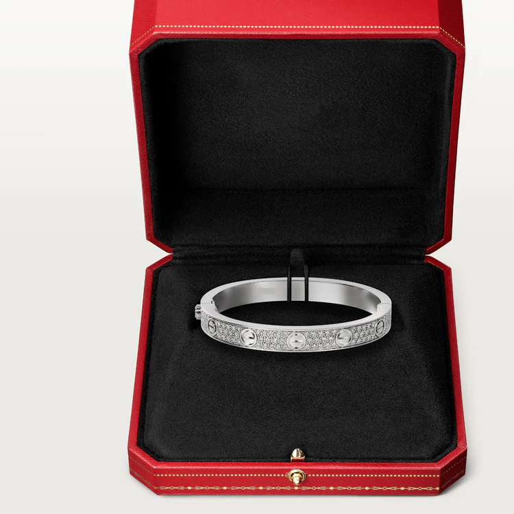 [Olivia JW]LOVE BRACELET 6.1MM DIAMOND-PAVED