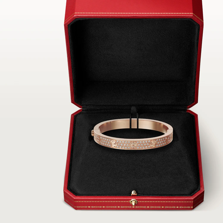 [Olivia JW]LOVE BRACELET 6.1MM DIAMOND-PAVED