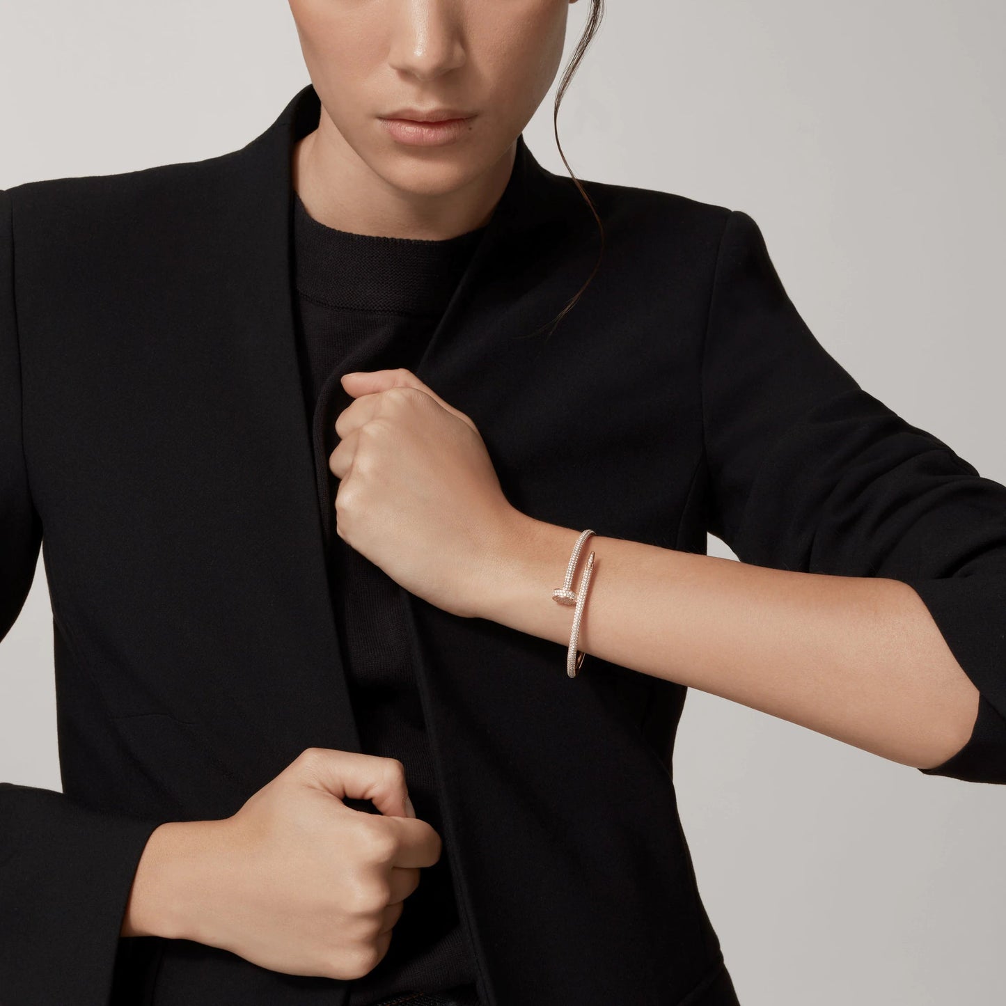 [Olivia JW]JUSTE BRACELET 3.5MM ALL DIAMONDS