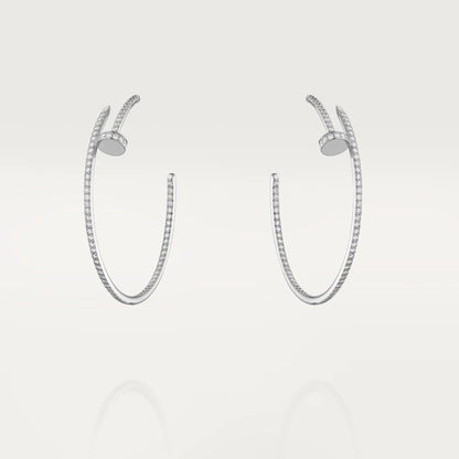 [Olivia JW]JUSTE EARRINGS FULL DIAMONDS 1.8MM
