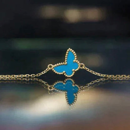 [Olivia JW]BUTTERFLY TURQUOISE BUTTERFLY BRACELET