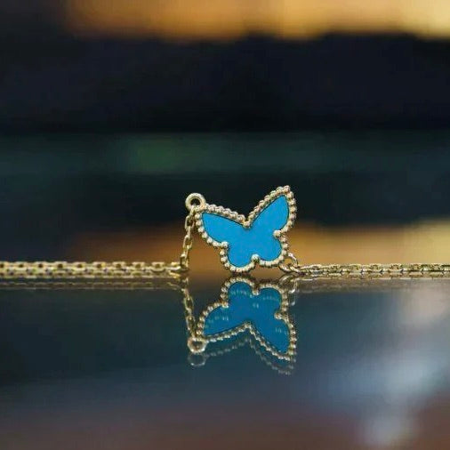 [Olivia JW]BUTTERFLY TURQUOISE BUTTERFLY BRACELET