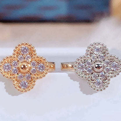 [Olivia JW]CLOVER DIAMOND RING