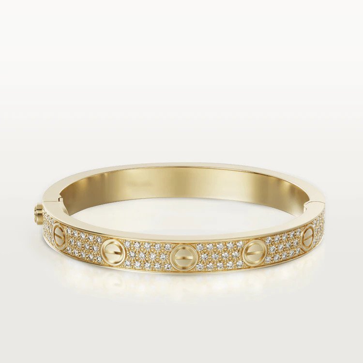 [Olivia JW]LOVE BRACELET 6.1MM DIAMOND-PAVED