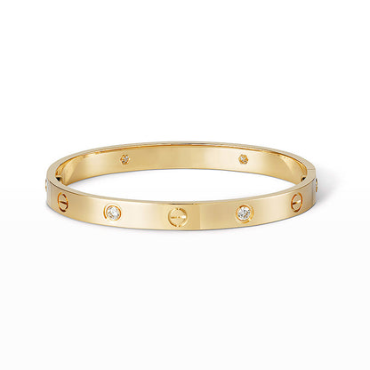 [Olivia JW]LOVE BRACELET 6.1MM 4 DIAMONDS