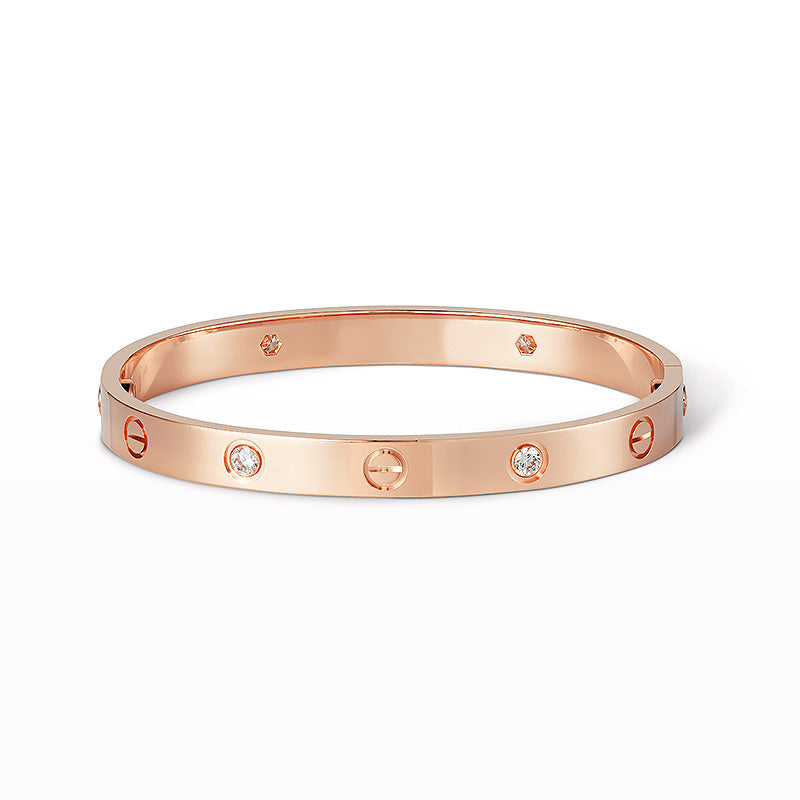 [Olivia JW]LOVE BRACELET 6.1MM 4 DIAMONDS