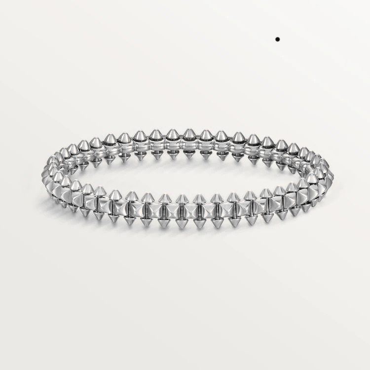[Olivia JW]CLASH SILVER BRACELET