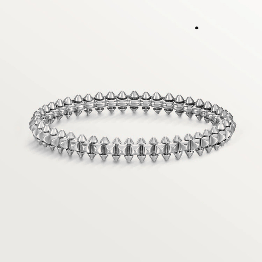 [Olivia JW]CLASH SILVER BRACELET
