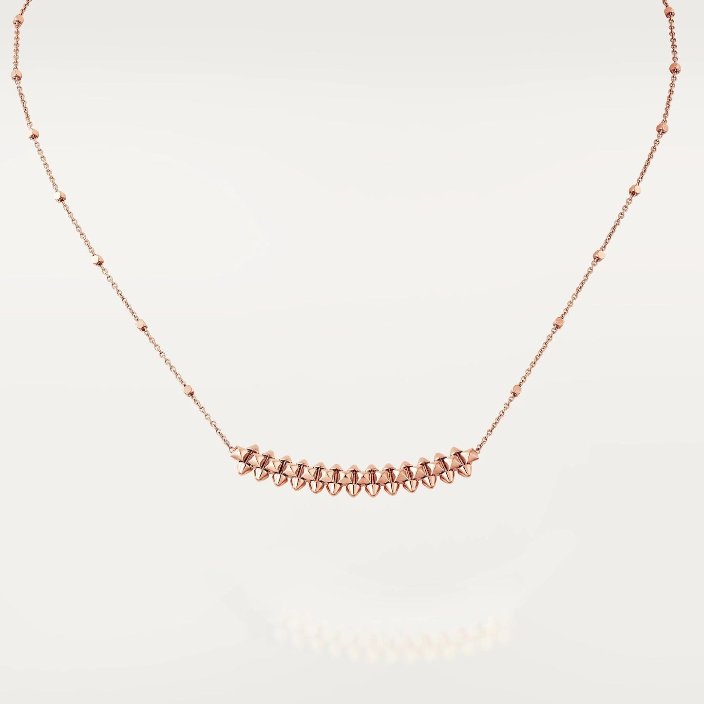 [Olivia JW]CLASH PINK GOLD NECKLACE