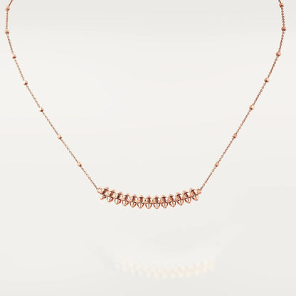 [Olivia JW]CLASH PINK GOLD NECKLACE