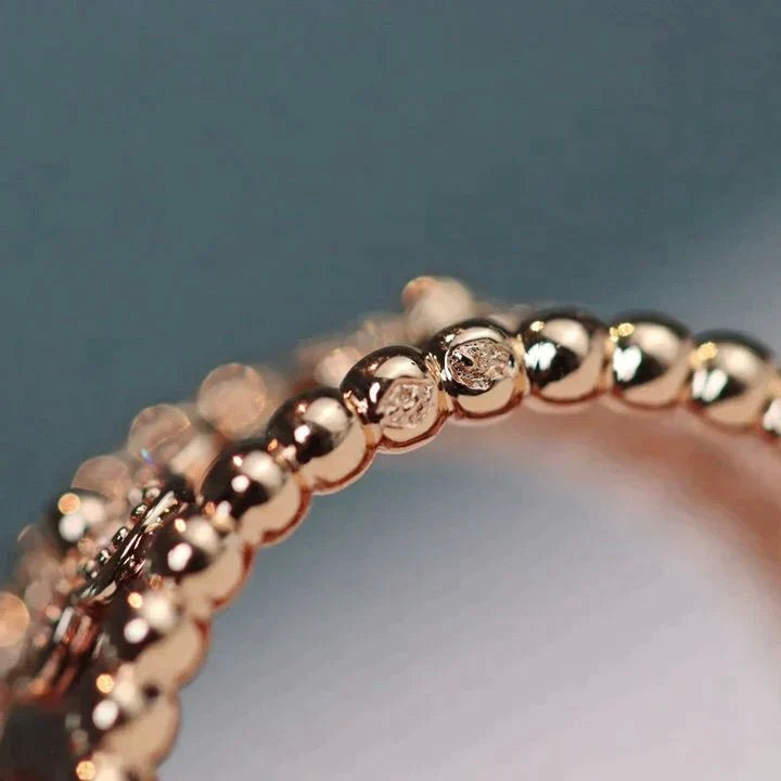 [Olivia JW]CLOVER KALEIDOSCOPE RING 10MM