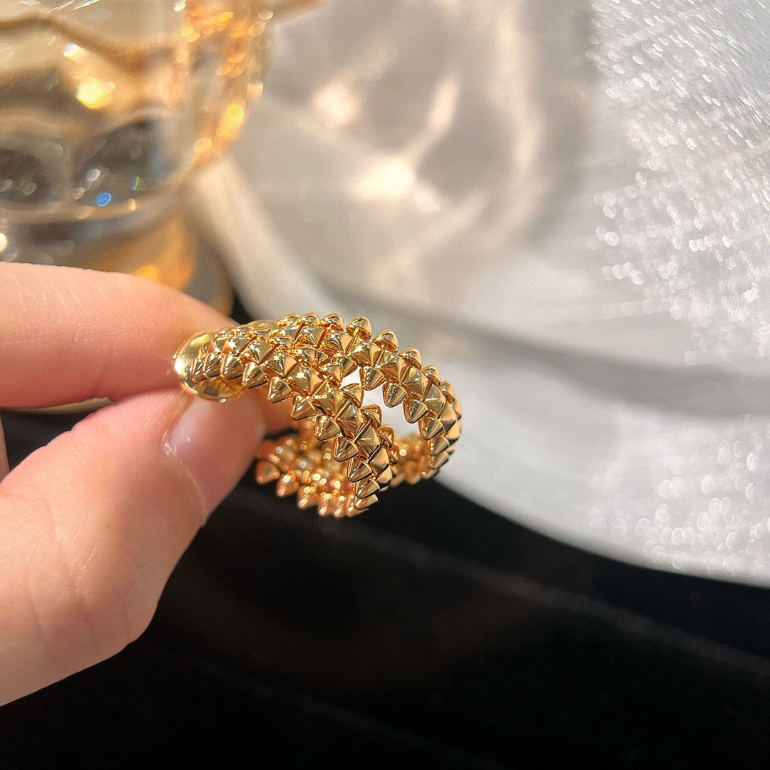 [Olivia JW]CLASH SMALL HOOP EARRINGS