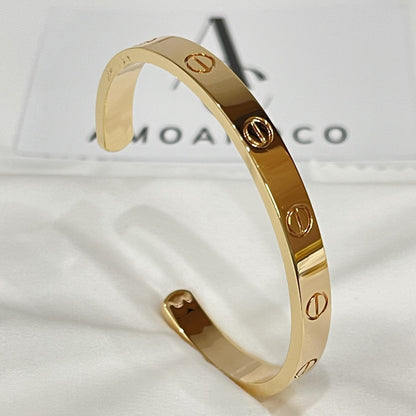 [Olivia JW]LOVE BRACELET 6.1MM OPEN CUFF