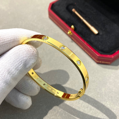 [Olivia JW]LOVE BRACELET 6.1MM 10 DIAMONDS