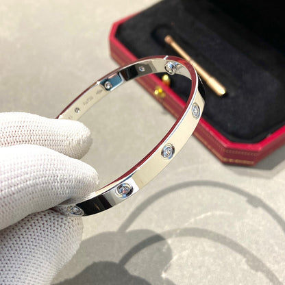 [Olivia JW]LOVE BRACELET 6.1MM 10 DIAMONDS