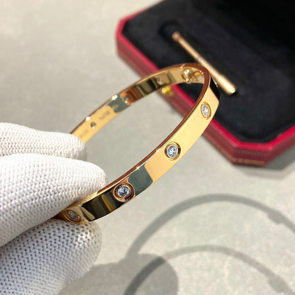 [Olivia JW]LOVE BRACELET 6.1MM 10 DIAMONDS