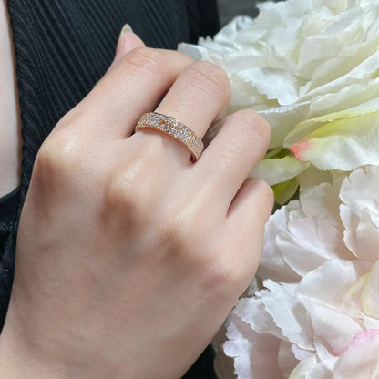 [Olivia JW]KELLY PINK GOLD DIAMOND RING