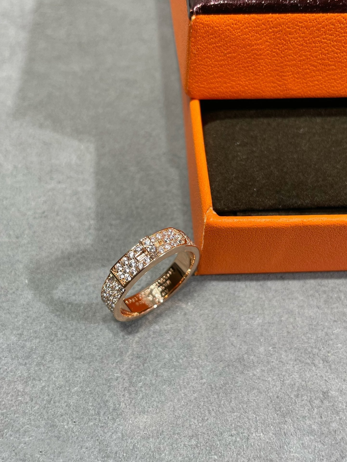 [Olivia JW]KELLY PINK GOLD DIAMOND RING