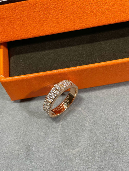 [Olivia JW]KELLY PINK GOLD DIAMOND RING