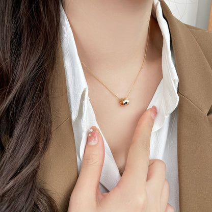 [Olivia JW]BEE MINI PEDANT DIAMOND NECKLACE