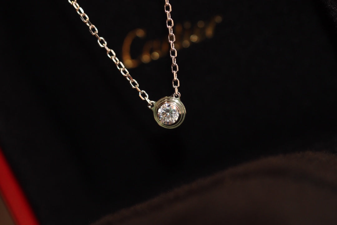 [Olivia JW]DAMOUR DIAMOND NECKLACE