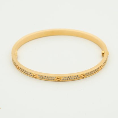 [Olivia JW]LOVE BRACELET 3.65MM DIAMOND-PAVED