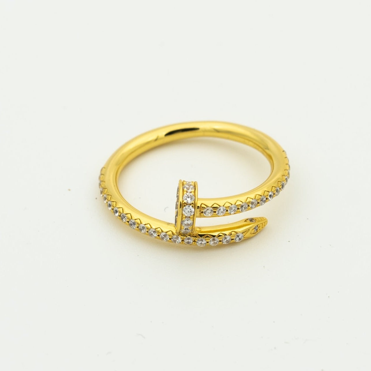 [Olivia JW]JUSTE RING 1.8MM GOLD DIAMONDS