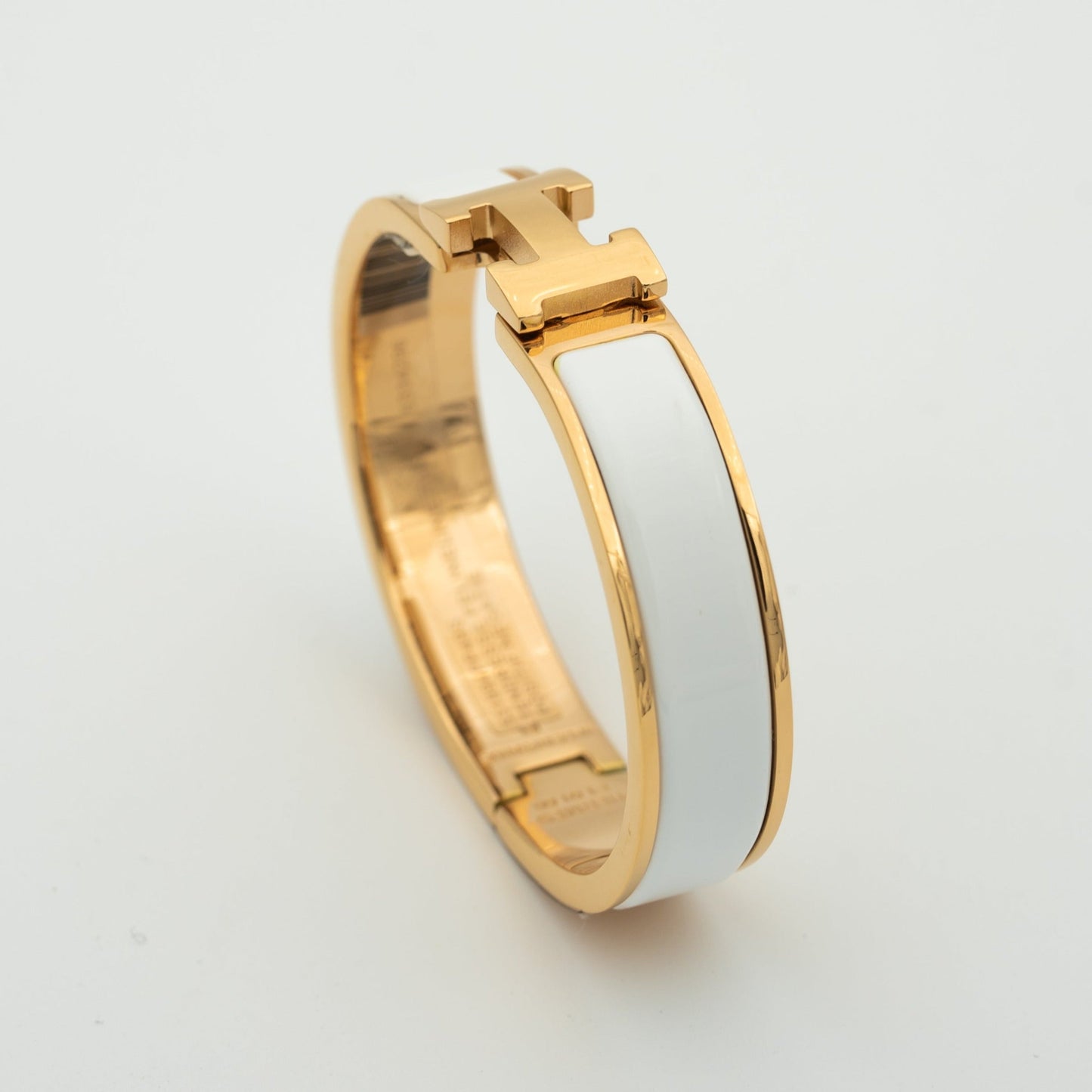 [Olivia JW]H WHITE BRACELET