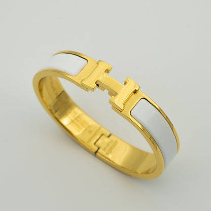 [Olivia JW]H WHITE BRACELET