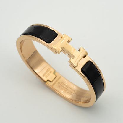 [Olivia JW]H BLACK BRACELET