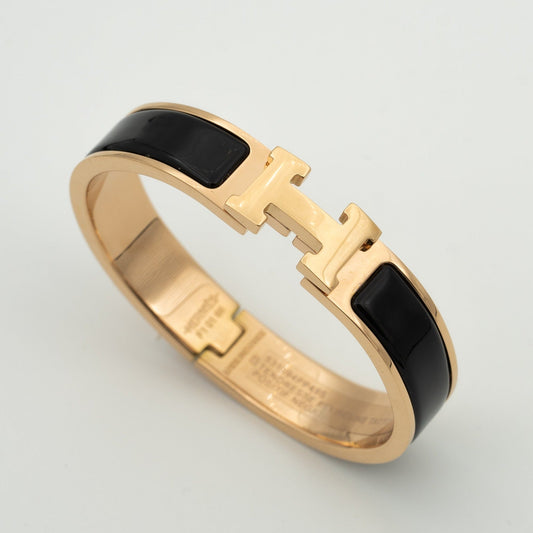[Olivia JW]H BLACK BRACELET