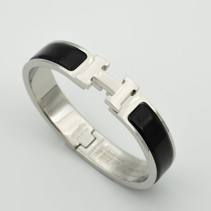 [Olivia JW]H BLACK BRACELET