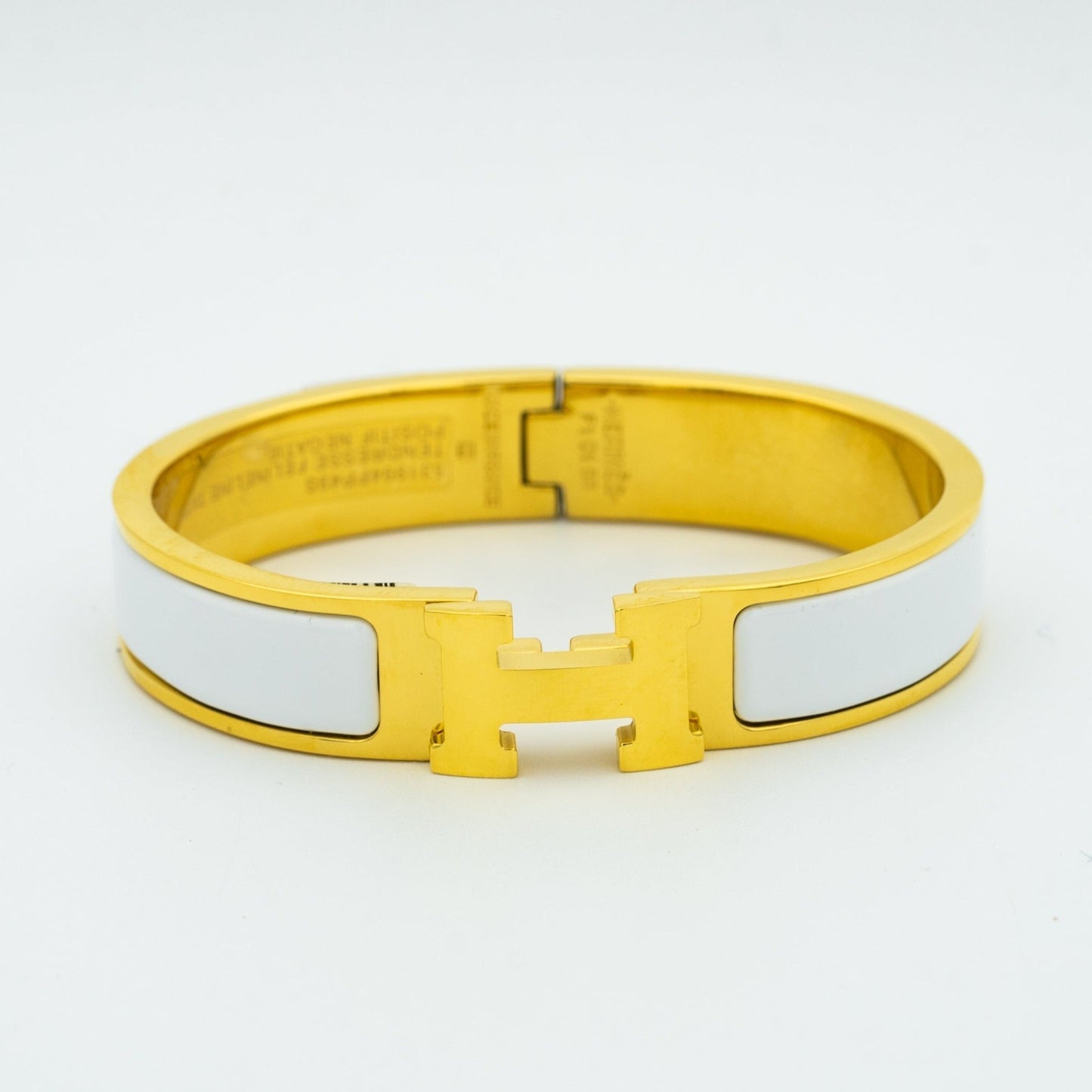 [Olivia JW]H WHITE BRACELET