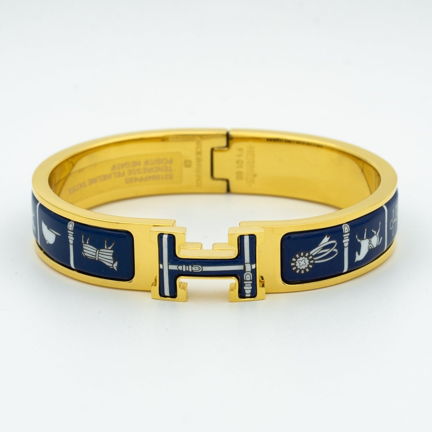 [Olivia JW]H BRACELET BLUE CERAMIC