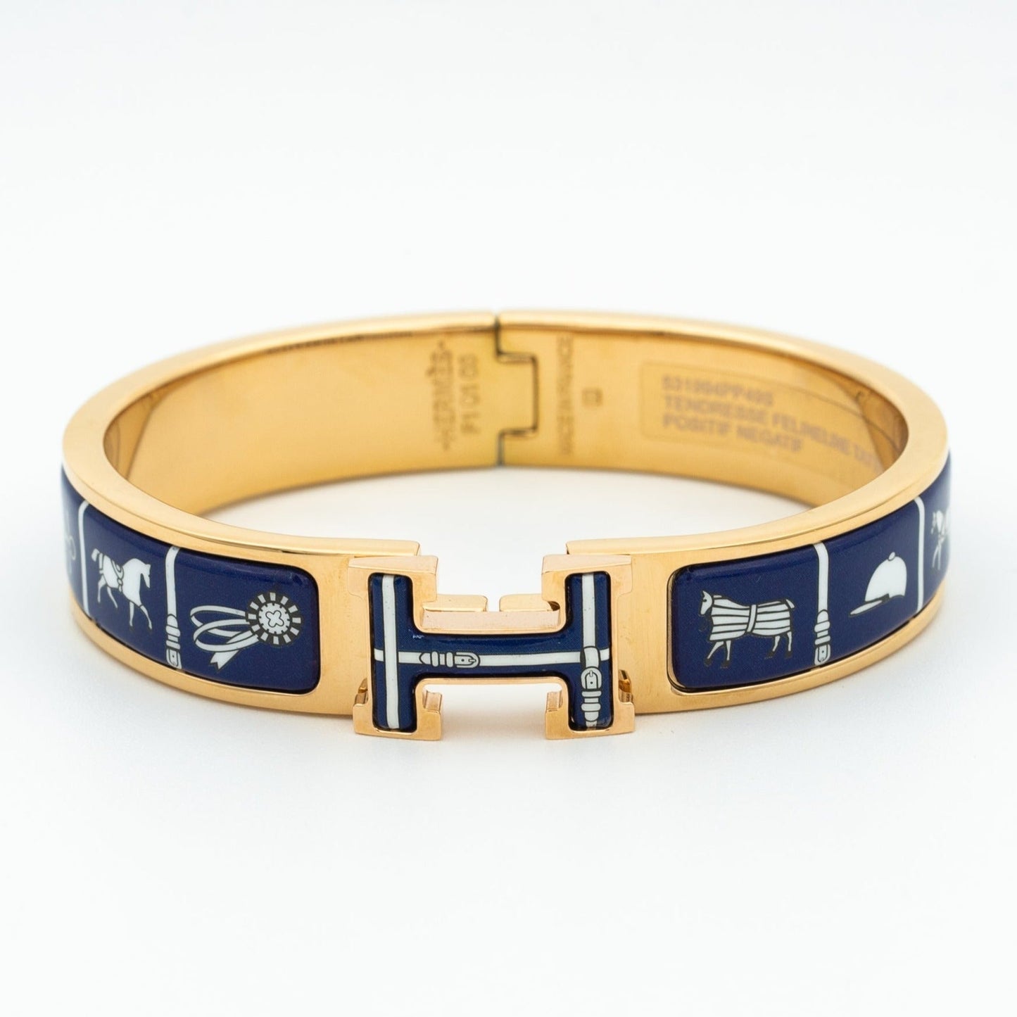 [Olivia JW]H BRACELET BLUE CERAMIC